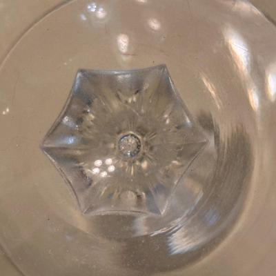 Set of 6 vintage Crystal drinking glasses