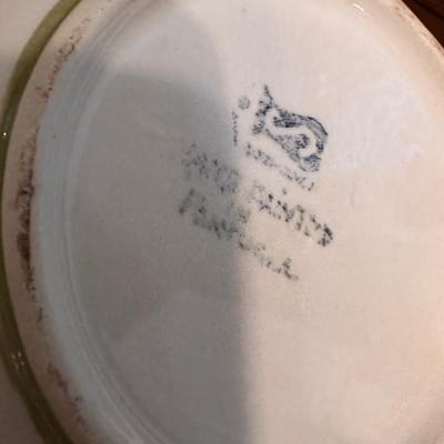 Dining room glass and ceramic lot - 9 pcs total