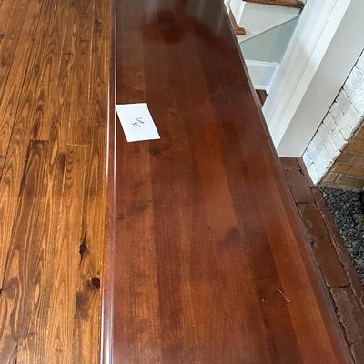 52” Mahogany Foyer Entryway Sofa Table