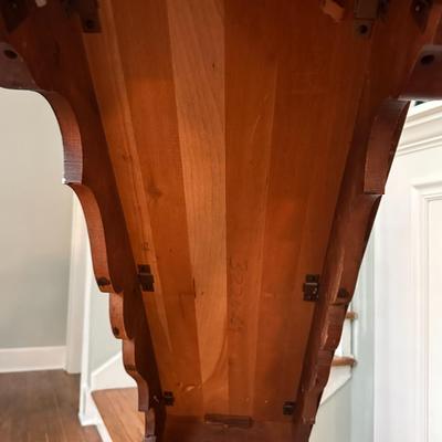 52” Mahogany Foyer Entryway Sofa Table