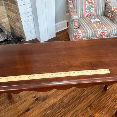 52” Mahogany Foyer Entryway Sofa Table