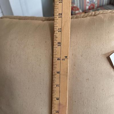 Lot of Tan and Pink pillows - 4 pillow lot