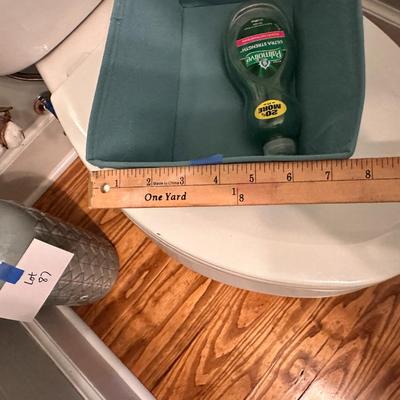 Lot of 3 Green Collapsable totes