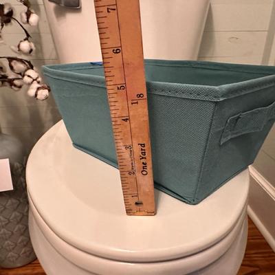 Lot of 3 Green Collapsable totes