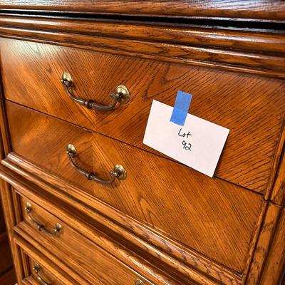 Westmoor Oak 5 Drawer chest