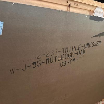 Rutledge Oak Triple Dresser