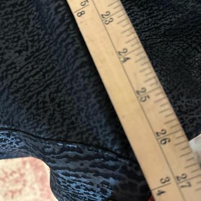 Women’s oversized leather jacket with Fur Collar - J. Peroy for Marvin Richards