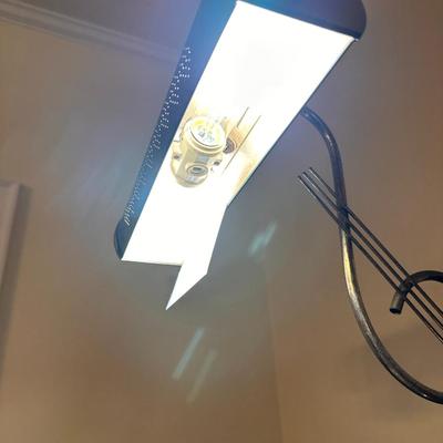 Vintage Brass Music Piano Lamp - Working