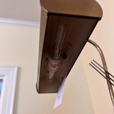 Vintage Brass Music Piano Lamp - Working