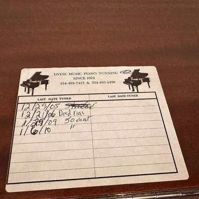 Antique Franklin of New York Saloon back style Piano and Bench - Must move