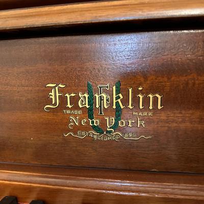 Antique Franklin of New York Saloon back style Piano and Bench - Must move