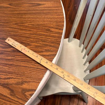 Chalk Painted Table with Chairs - Includes 2 leaves