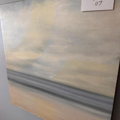 Amateur Painting on Canvas