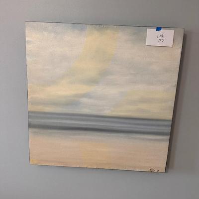 Amateur Painting on Canvas