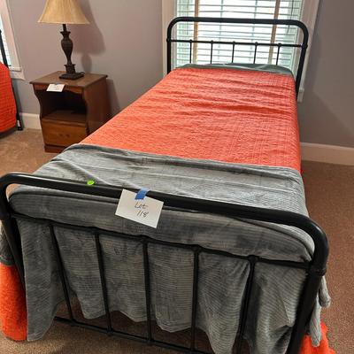 1 of 2 Direct Home Products Metal Frame Twin Bed