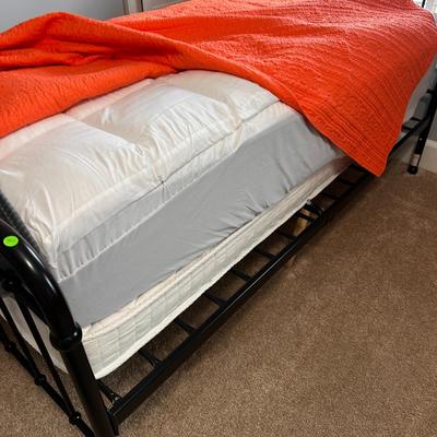 2 of 2 Direct Home Products Metal Frame Twin Bed