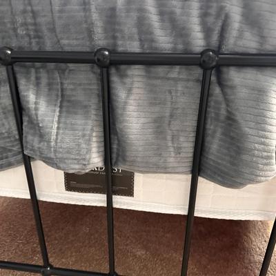 2 of 2 Direct Home Products Metal Frame Twin Bed