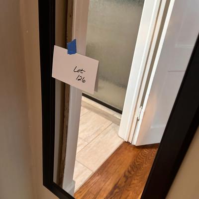Long door mirror