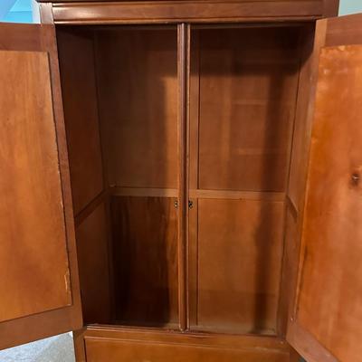 2 door Vintage Wardrobe Partially cedar lined