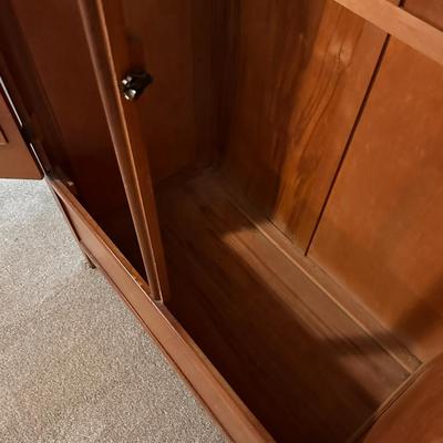 2 door Vintage Wardrobe Partially cedar lined