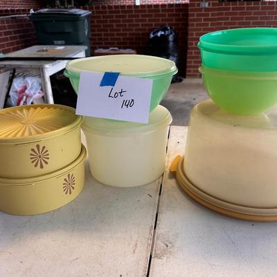 Mixed lot of Vintage Tupperware