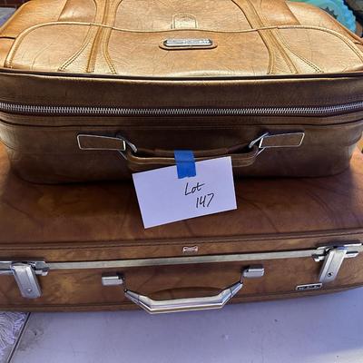 Vintage Luggage Lot