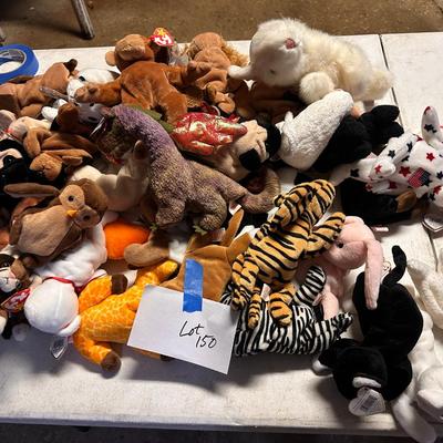 Huge lot of Beanie babies