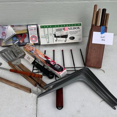 Mixed lot of Grilling utensils and household items