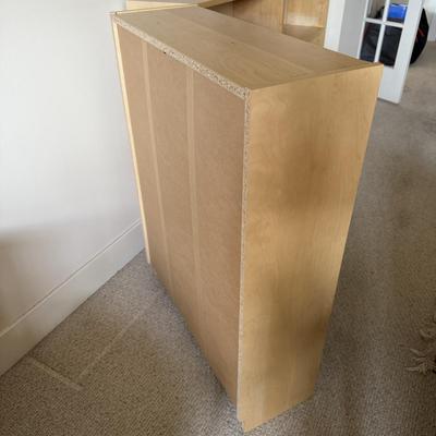 Six Blonde Bookshelves (BR1&D-BM)