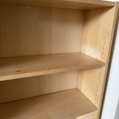 Six Blonde Bookshelves (BR1&D-BM)