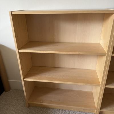 Six Blonde Bookshelves (BR1&D-BM)