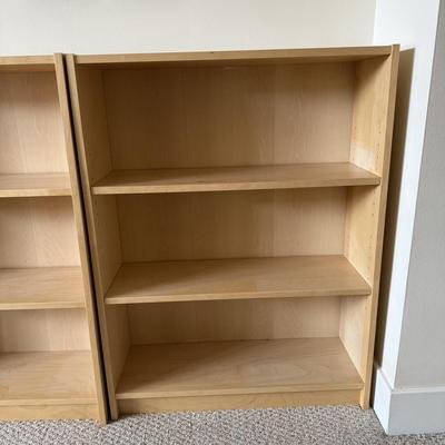 Six Blonde Bookshelves (BR1&D-BM)