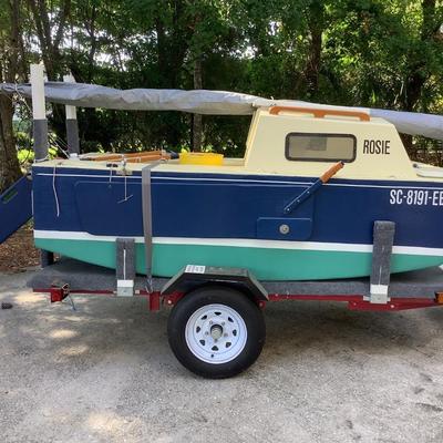 Puddle Duck Racer Boat & Trailer