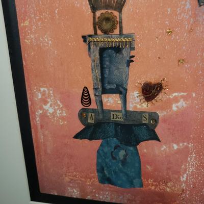 "Adios" Signed and Framed (D-KD)