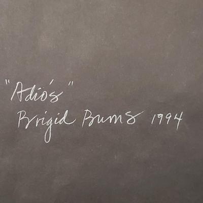 "Adios" Signed and Framed (D-KD)