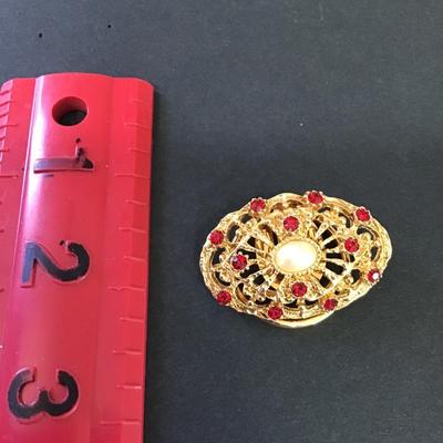 Vintage scarf clip