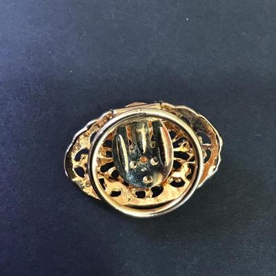 Vintage scarf clip