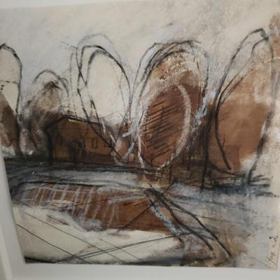 Framed Art by George Wide (BR3-KD)