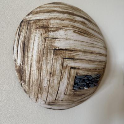 Circular Ceramic Sculpture (BR1-BM)