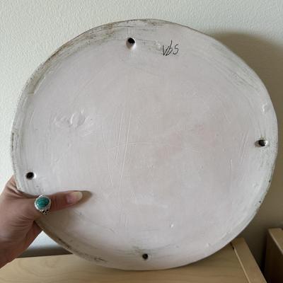 Circular Ceramic Sculpture (BR1-BM)