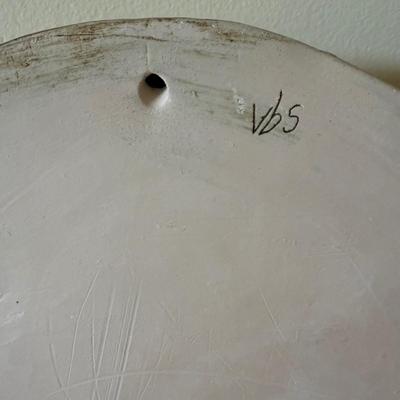 Circular Ceramic Sculpture (BR1-BM)