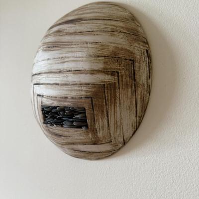 Circular Ceramic Sculpture (BR1-BM)