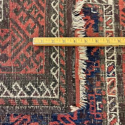 Sale Photo Thumbnail #1006: Has some wear on rug, see pictures
Measurements:
55.5" in length, 31" in width