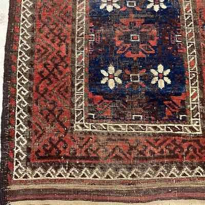 Sale Photo Thumbnail #1005: Has some wear on rug, see pictures
Measurements:
55.5" in length, 31" in width