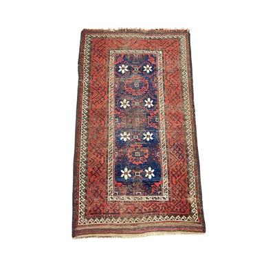 Sale Photo Thumbnail #1007: Has some wear on rug, see pictures
Measurements:
55.5" in length, 31" in width