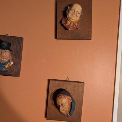 Bossons Chalkware Heads