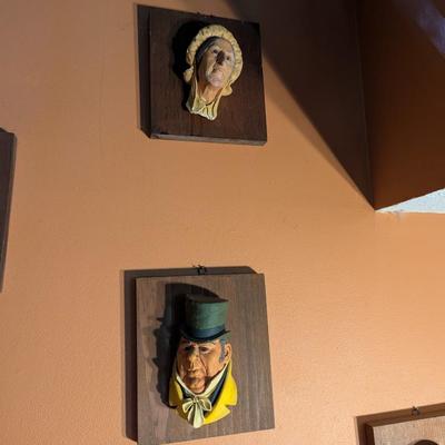 Bossons Chalkware Heads