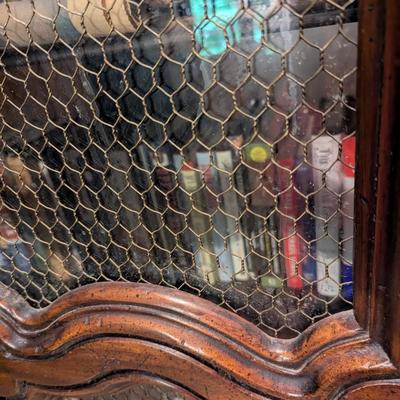 4 Piece Wood Display Cabinet (Contents Not Included) Approx 12ft Long 20" Depth & 7ft Tall