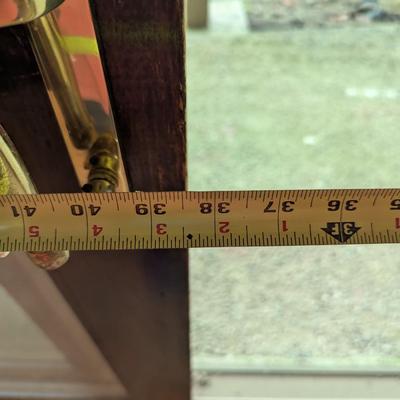 4 Piece Wood Display Cabinet (Contents Not Included) Approx 12ft Long 20" Depth & 7ft Tall