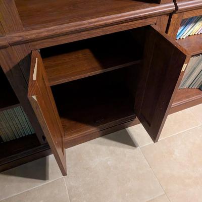 3 Wood Book Shelves (No Contents Included)